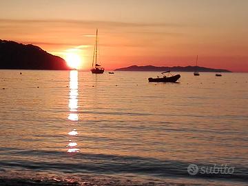Elba Procchio 200mt da spiaggia appartamento vista