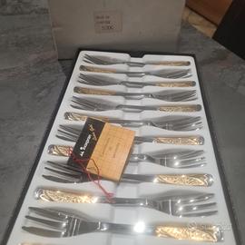 servizio di posate inoxpran linea gold