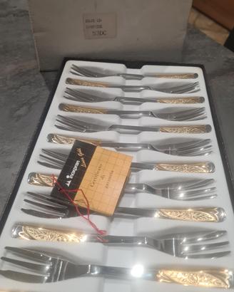 servizio di posate inoxpran linea gold