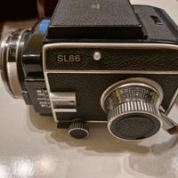 macchina fotografica Rolleiflex SL66 pozzetto 6x6