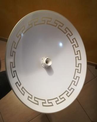 Lampadario in vetro per cucina