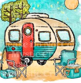 Mini roulotte piccola leggera