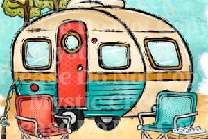 Mini roulotte piccola leggera