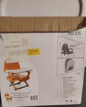 Alzatina/seggiolone portatile