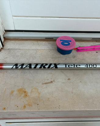 Canna da pesca telescopica 4 metri Trabucco Matrix