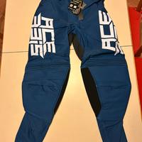 Pantaloni acerbis k-flex blu motocross enduro
