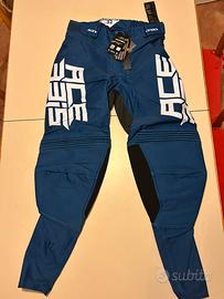 Pantaloni acerbis k-flex blu motocross enduro