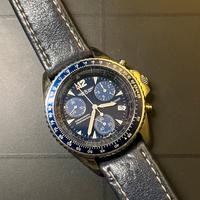 Pierre Bonnet cronografo uomo Swiss Movement blu