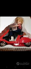 barbie in moto