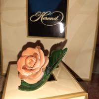 Rosa in porcellana Herend