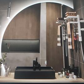 Specchio semicerchio con Led NUOVO!!