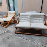 divano e poltrona vintage Ikea