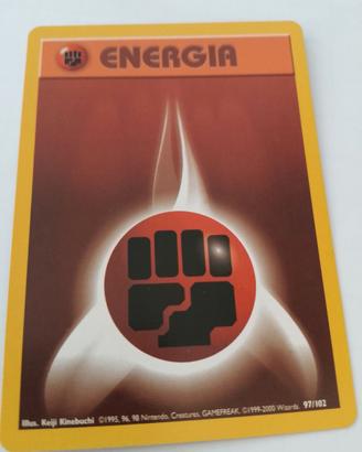 Carta Pokémon Energia