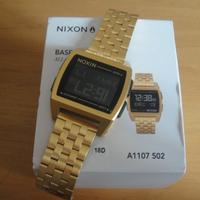 Orologio NIXON full metal gold retro' nerd