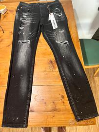 jeans purple brand