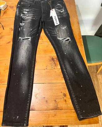 jeans purple brand