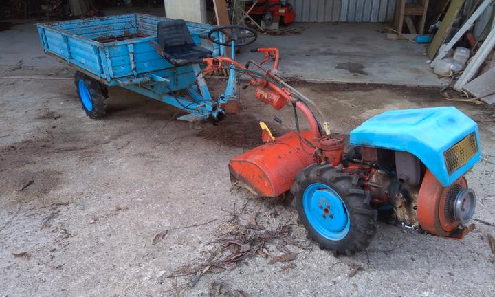 Motozappa moto agricola nibbi