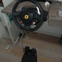 Volante + pedaliera thrustmaster® Ferrari 