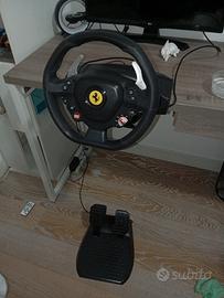 Volante + pedaliera thrustmaster® Ferrari 