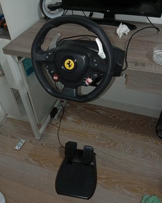 Volante + pedaliera thrustmaster® Ferrari 