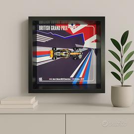 Quadro F1 - Silverstone 2023 - Norris - 1:43