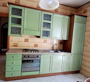 cucina componibile  verde salvia - country/shabby