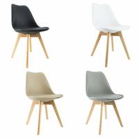 Sedia tavolo moderna designe nordico vari colori