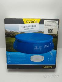 Telo Copertura Piscina Blu Avenli