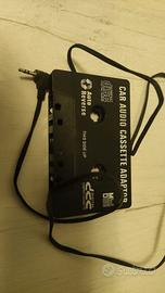 Cassetta Adattatore da Auto, Jack 2.5 mm, M, Nero