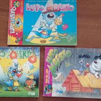 Tre fumetti LUPO ALBERTO più gadget 