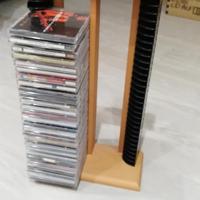 Porta cd in legno - estrazione ad ali