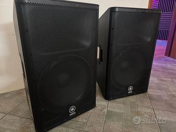 Coppia Altoparlanti Yamaha DXR 15