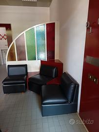 poltroncine in pelle