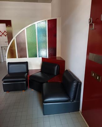 poltroncine in pelle