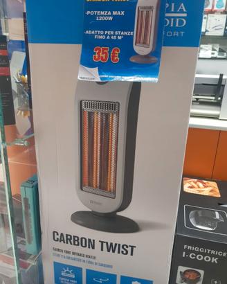 STUFA ELETTRICA FIBRA DI CARBONIO OLIMPIA SPLENDID