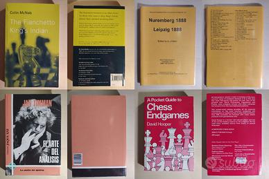 Scacchi - 7 Libri in Blocco (6 inglese 1 spagnolo)