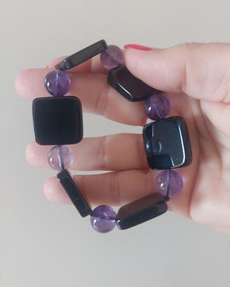 bracciale con pietre 