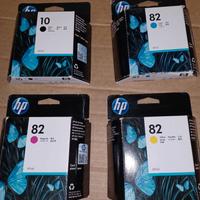 cartucce HP10 e HP82 kit completio 