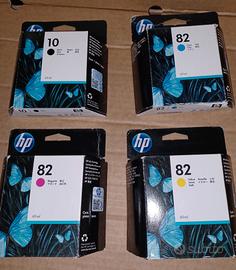 cartucce HP10 e HP82 kit completio 