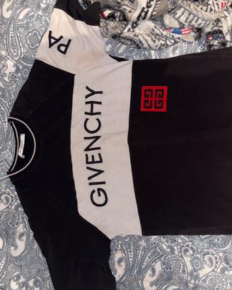T shirt Givenchy Black and White Taglia L
