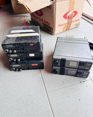 Stock vecchi ricettasmettitori vhf Novel/Philips