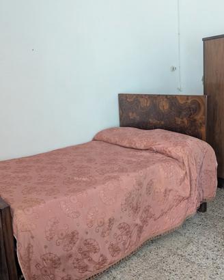 LETTO MATRIMONIALE FERRO ANNI '50 - VINTAGE