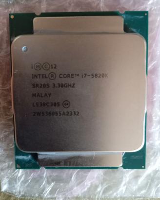 2 Processori Intel Core i7-6700K + i7-5820k