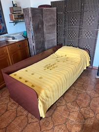 Letto singolo con letto altro estraibile