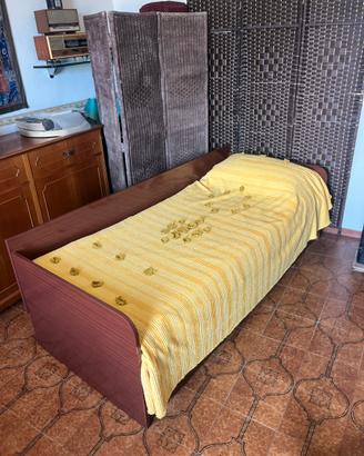 Letto singolo con letto altro estraibile