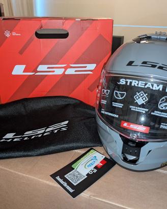 LS2 STREAM II 3XL- Casco da motociclista