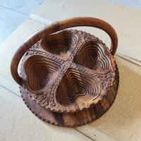 portafrutta in legno