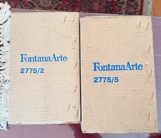 Due vetri diffusori Fontana Arte Sillaba lamp
