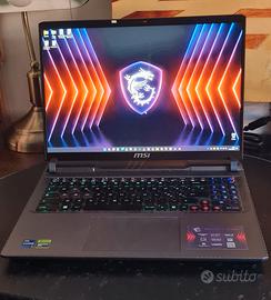 MSI Vector 16 - RTX4080 - 64GB RAM