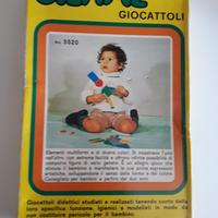 Gioco didattico di costruzioni vintage